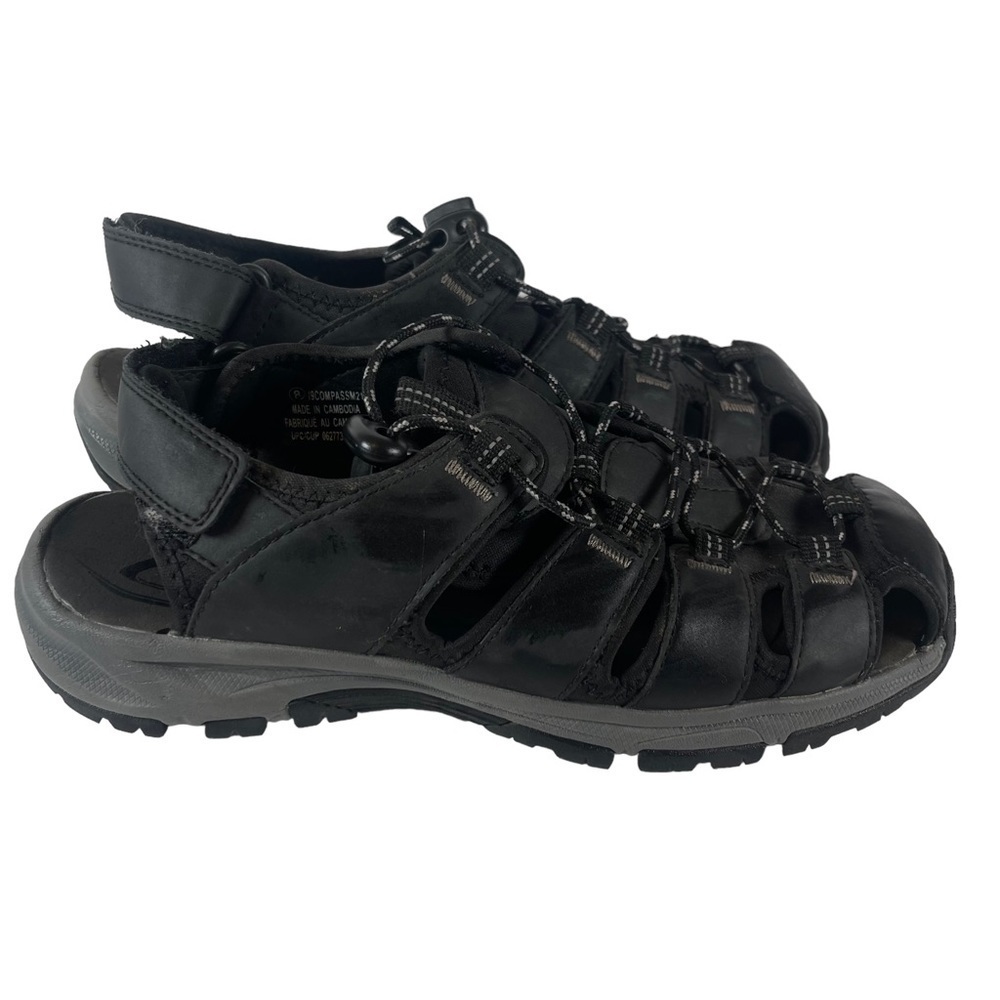Ozark Trail Men’s Black 19 Compass Closed Toe Sandal Water Shoe